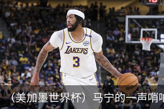（美加墨世界杯）马宁的一声哨响，中国足球的另一种抵达